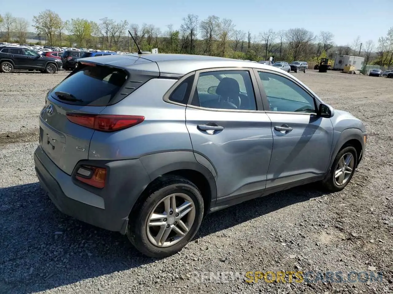 3 Photograph of a damaged car KM8K1CAA8LU466816 HYUNDAI KONA 2020