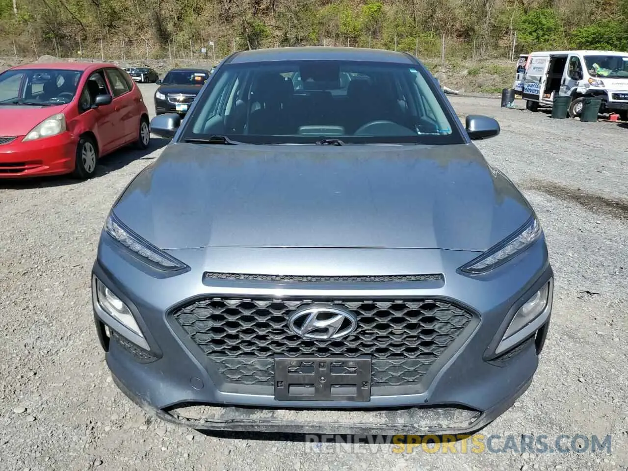 5 Photograph of a damaged car KM8K1CAA8LU466816 HYUNDAI KONA 2020