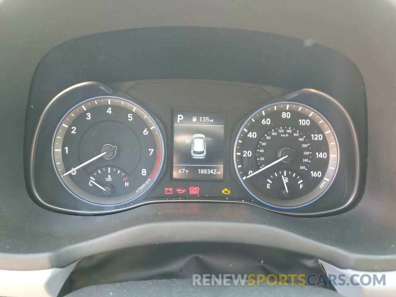 9 Photograph of a damaged car KM8K1CAA8LU466816 HYUNDAI KONA 2020