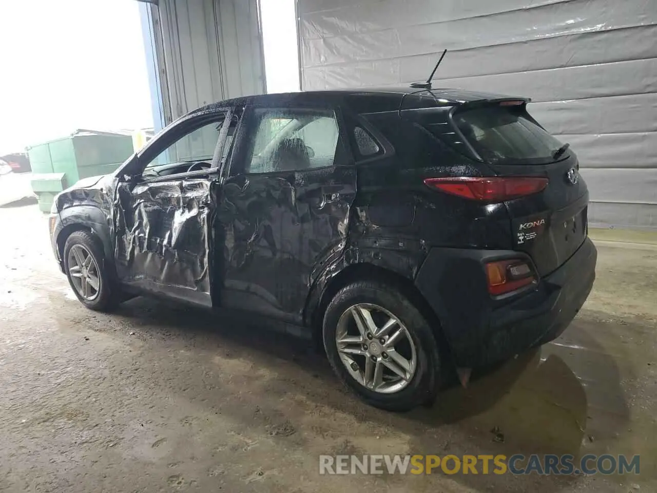 2 Photograph of a damaged car KM8K1CAA8LU472809 HYUNDAI KONA 2020