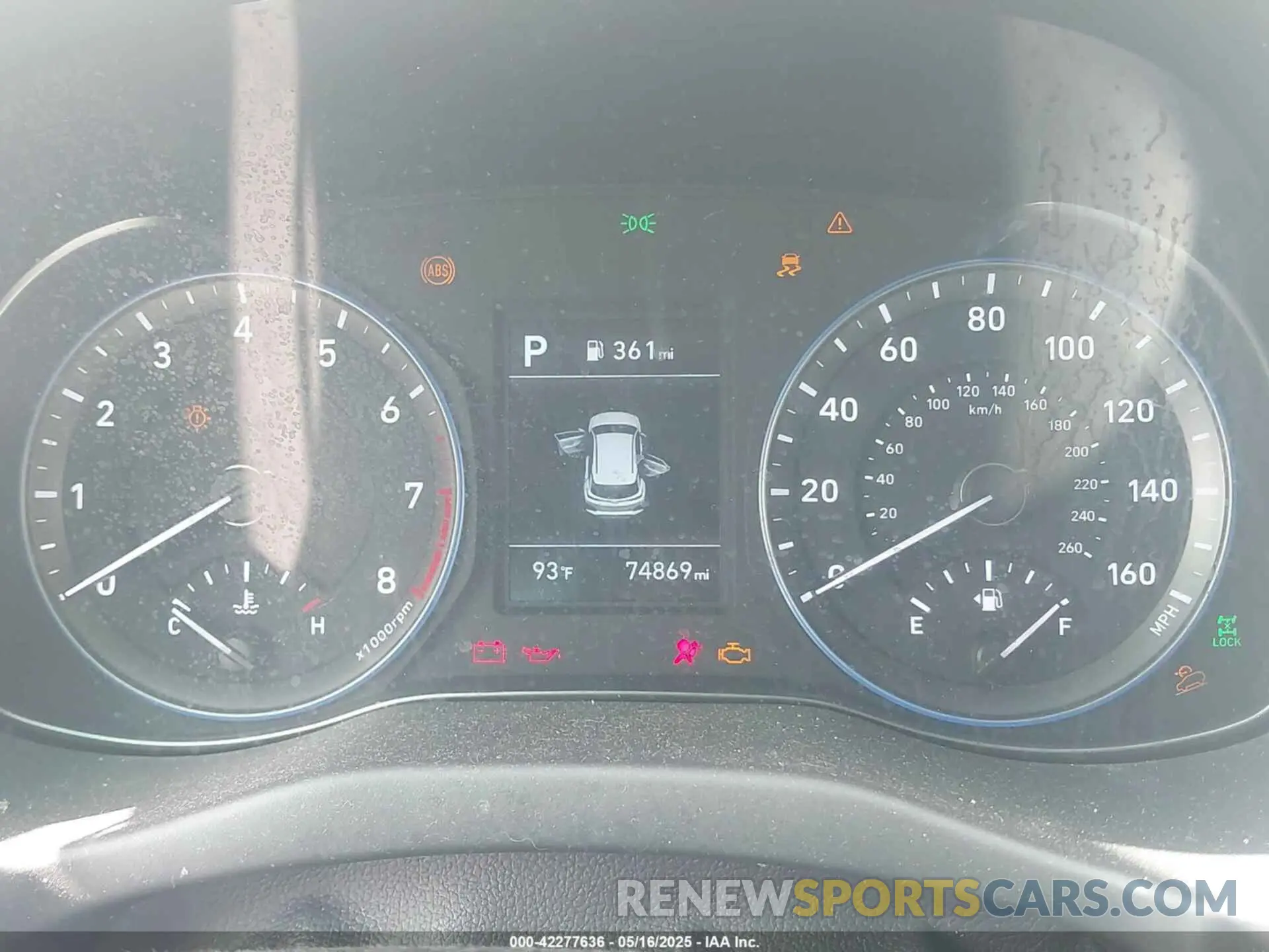 7 Photograph of a damaged car KM8K1CAA8LU574353 HYUNDAI KONA 2020