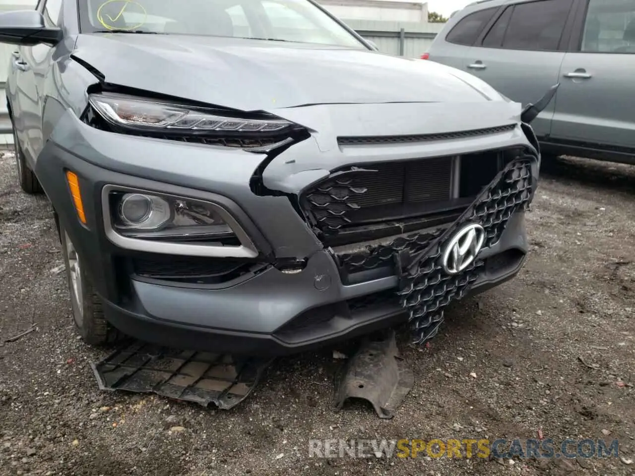 9 Photograph of a damaged car KM8K1CAA9LU538509 HYUNDAI KONA 2020