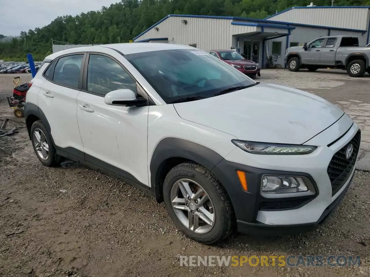 4 Photograph of a damaged car KM8K1CAAXLU402616 HYUNDAI KONA 2020