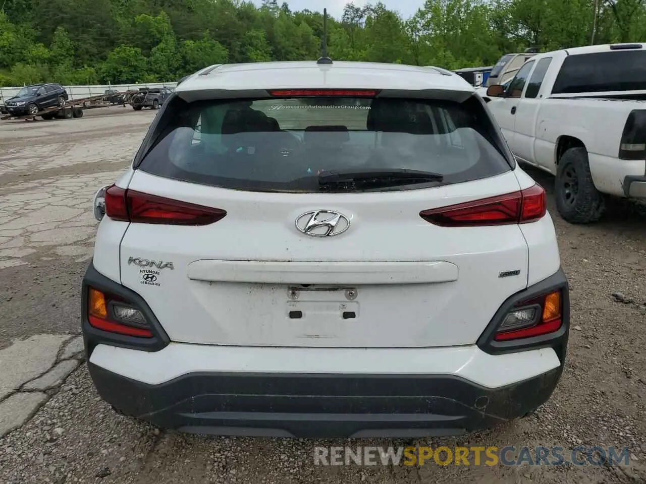6 Photograph of a damaged car KM8K1CAAXLU402616 HYUNDAI KONA 2020