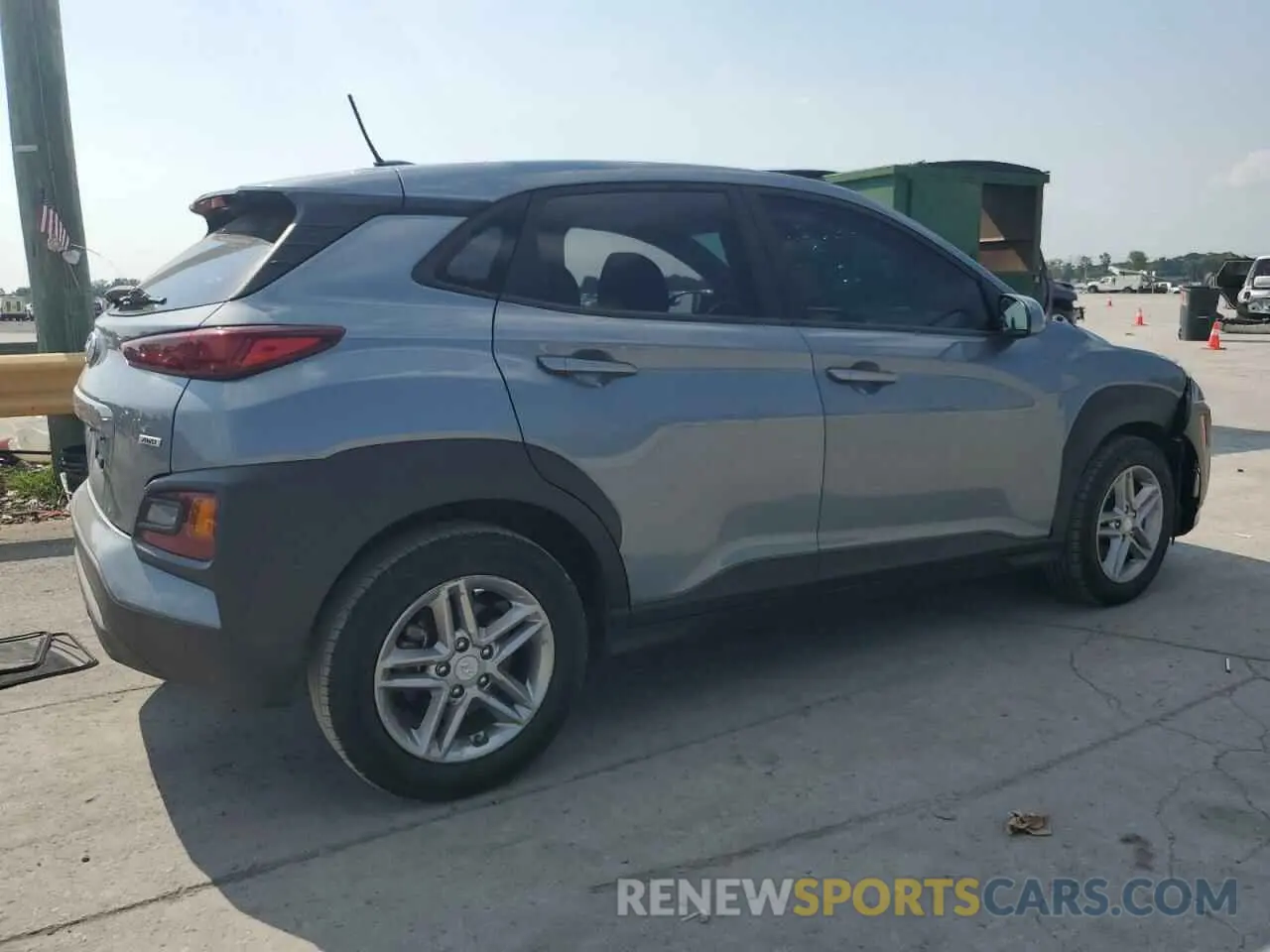 3 Photograph of a damaged car KM8K1CAAXLU487960 HYUNDAI KONA 2020