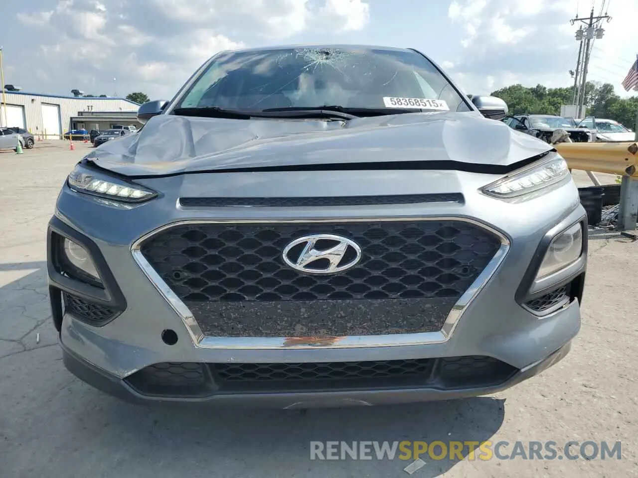 5 Photograph of a damaged car KM8K1CAAXLU487960 HYUNDAI KONA 2020