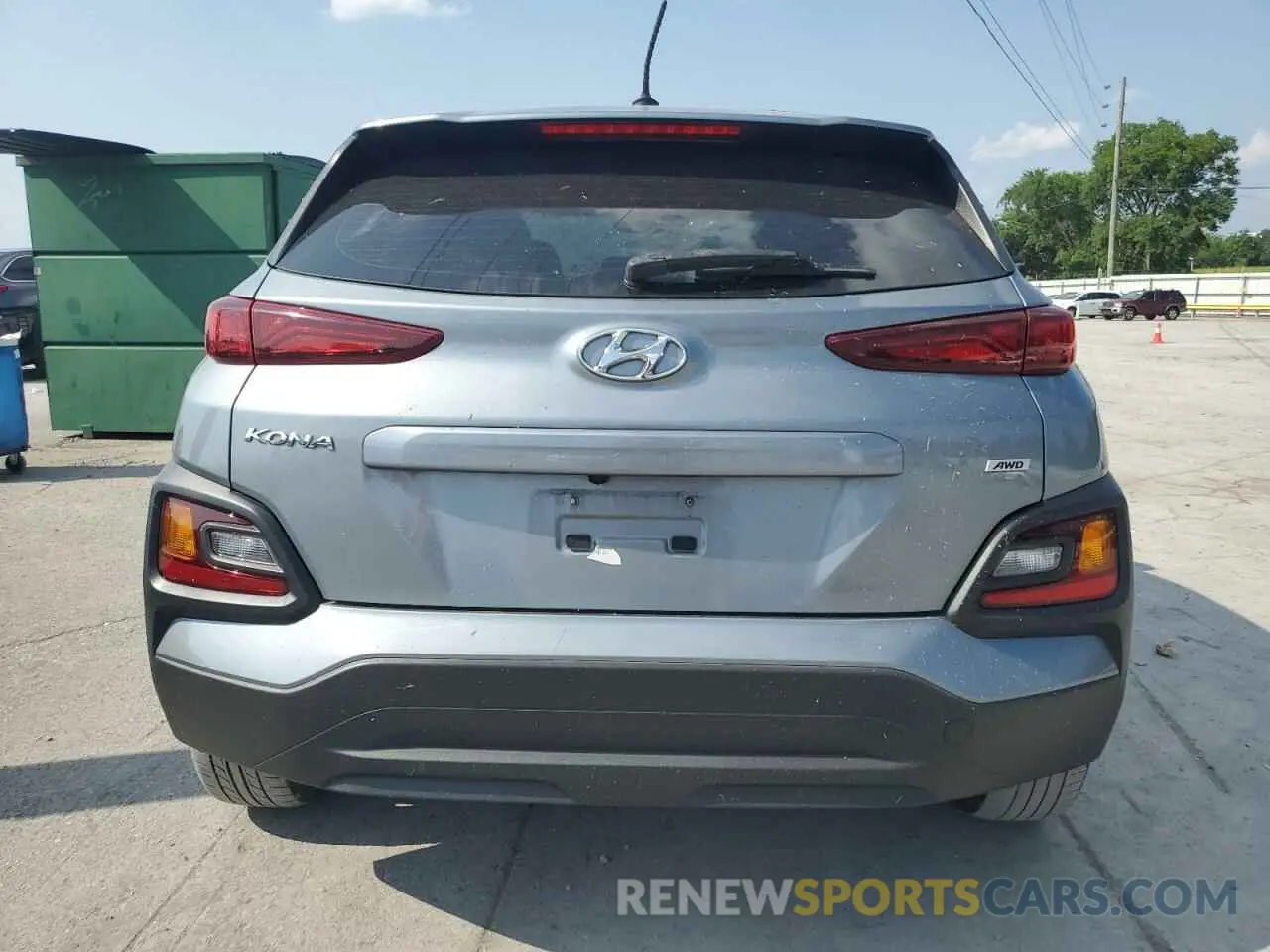 6 Photograph of a damaged car KM8K1CAAXLU487960 HYUNDAI KONA 2020