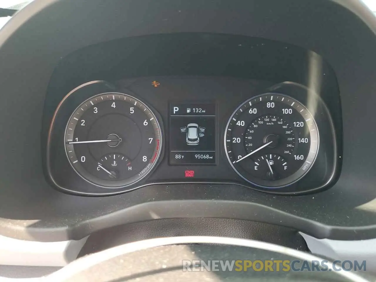 9 Photograph of a damaged car KM8K1CAAXLU487960 HYUNDAI KONA 2020