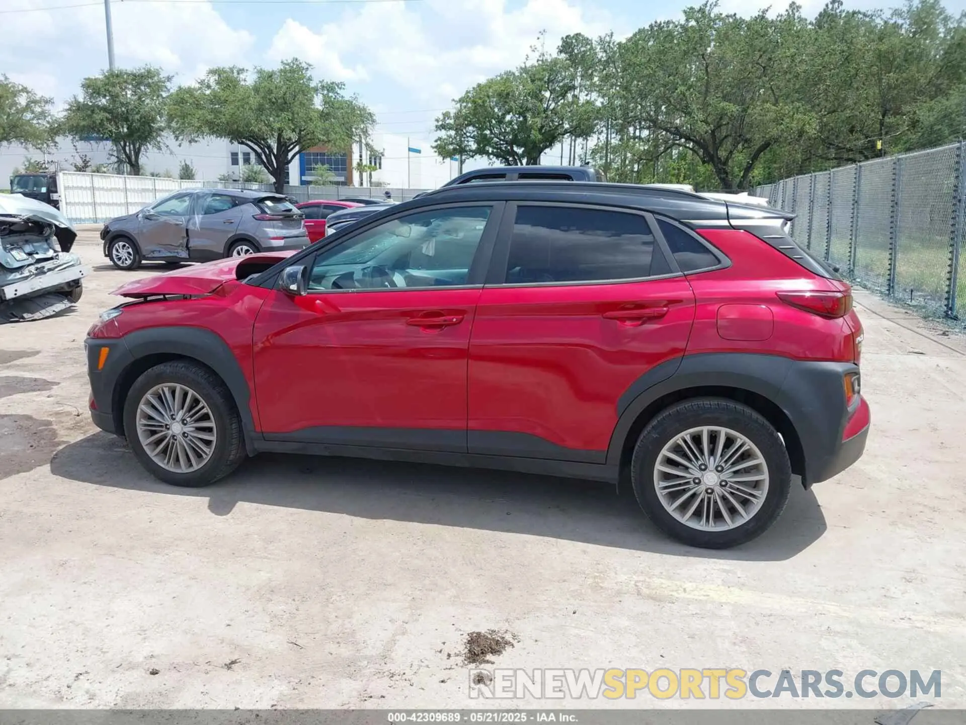15 Photograph of a damaged car KM8K22AA2LU439411 HYUNDAI KONA 2020