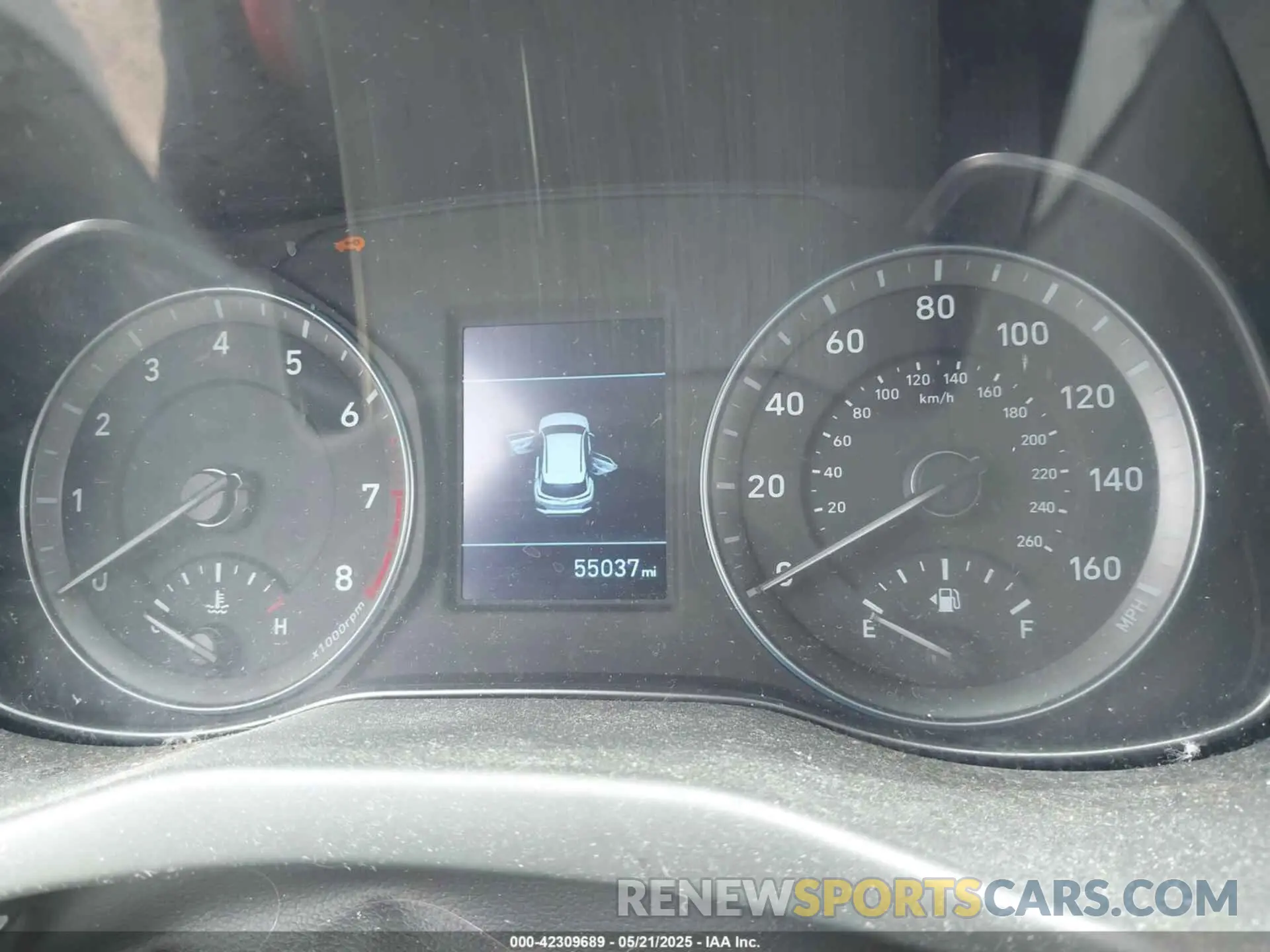7 Photograph of a damaged car KM8K22AA2LU439411 HYUNDAI KONA 2020