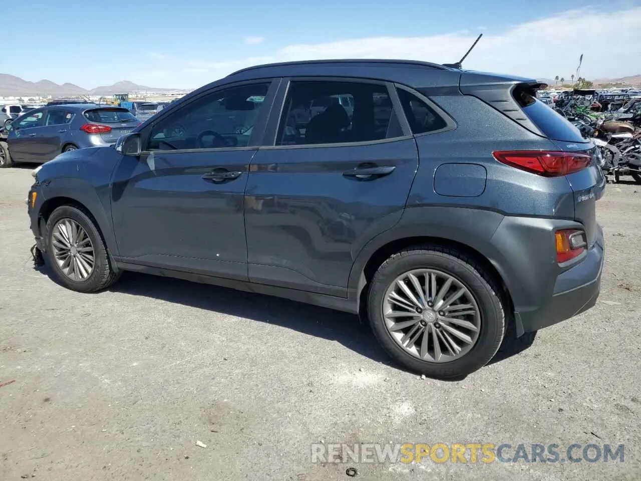 2 Photograph of a damaged car KM8K22AA2LU546894 HYUNDAI KONA 2020
