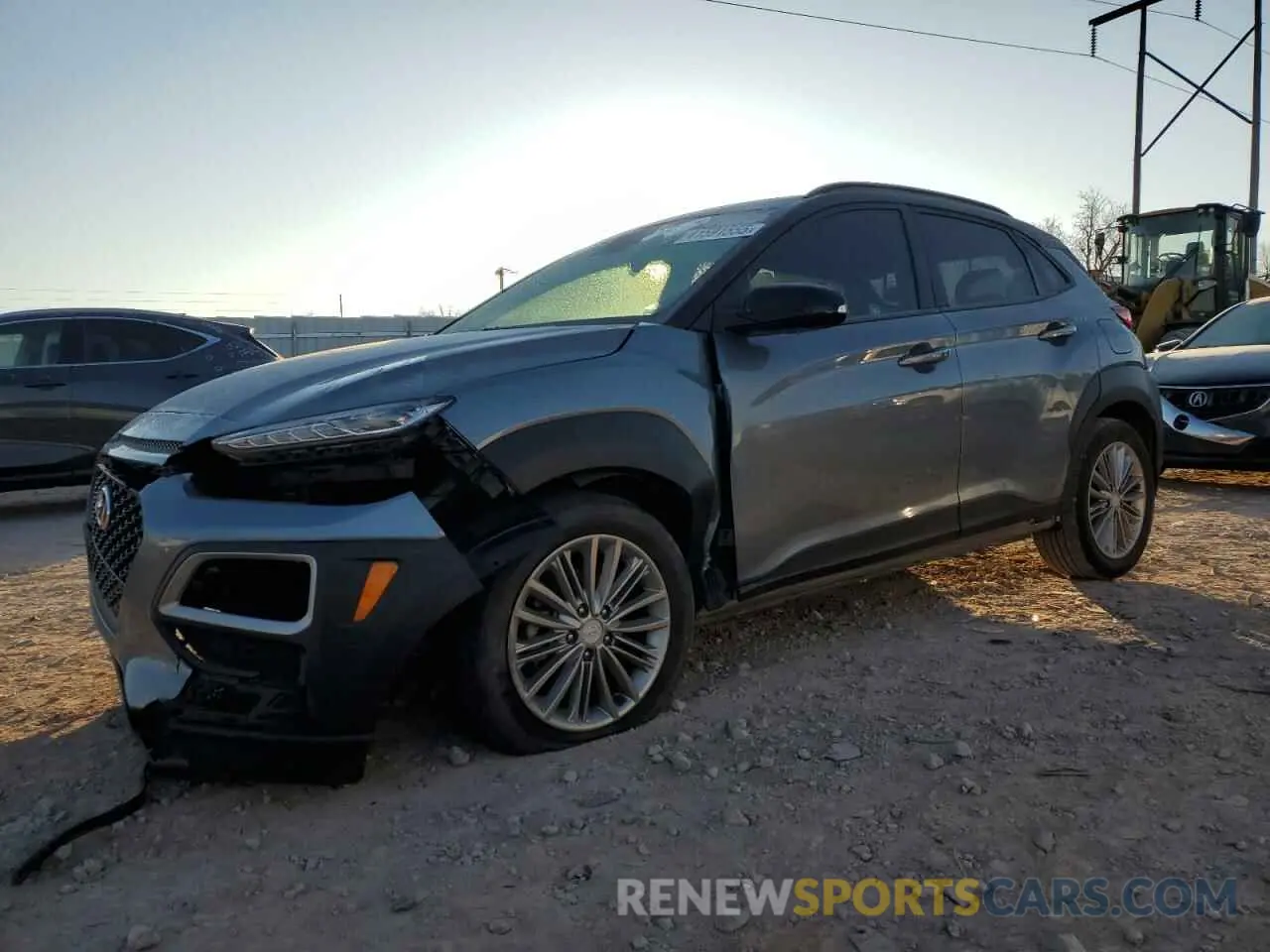 1 Photograph of a damaged car KM8K22AA3LU475852 HYUNDAI KONA 2020