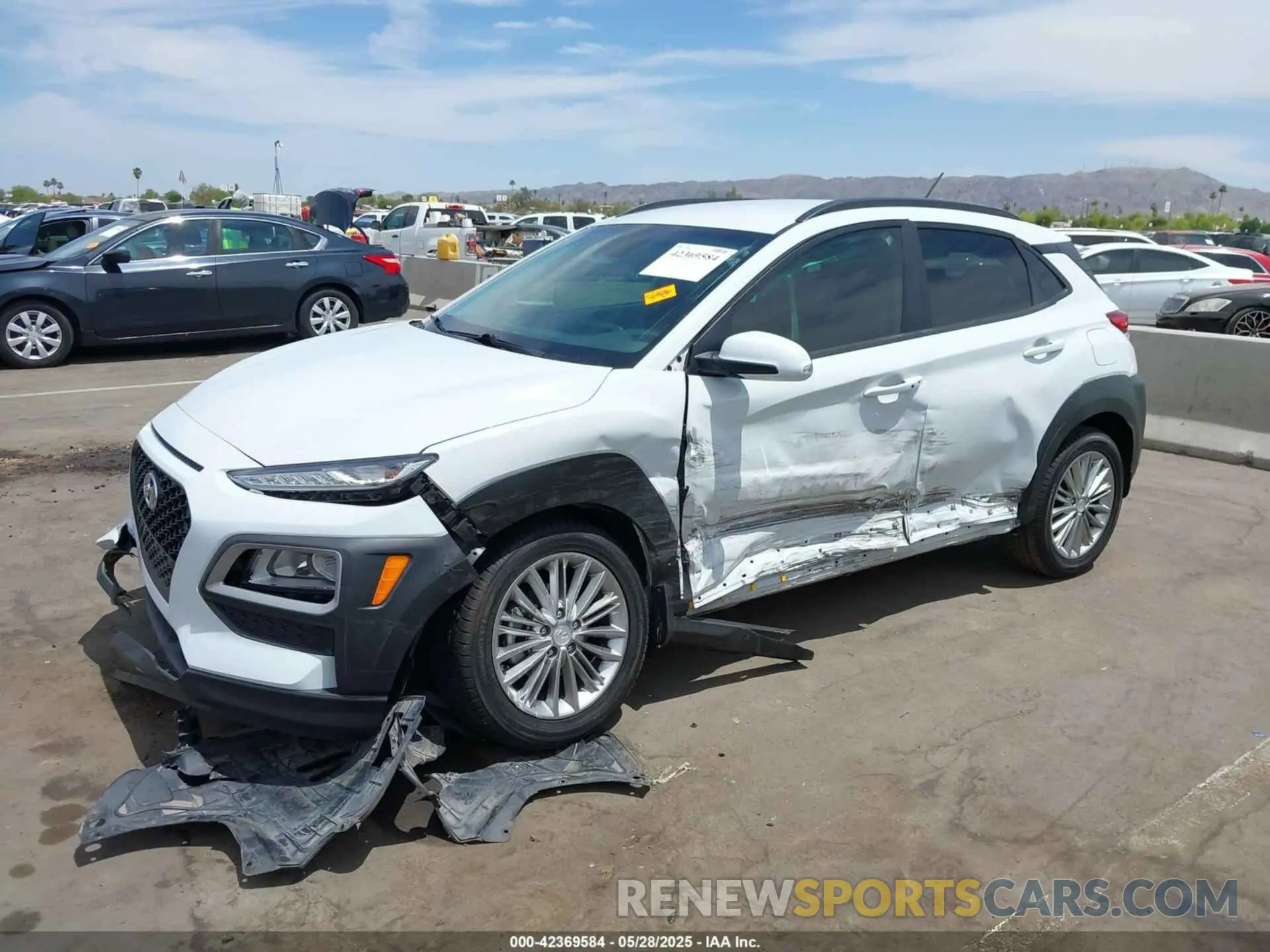 6 Photograph of a damaged car KM8K22AA3LU552610 HYUNDAI KONA 2020