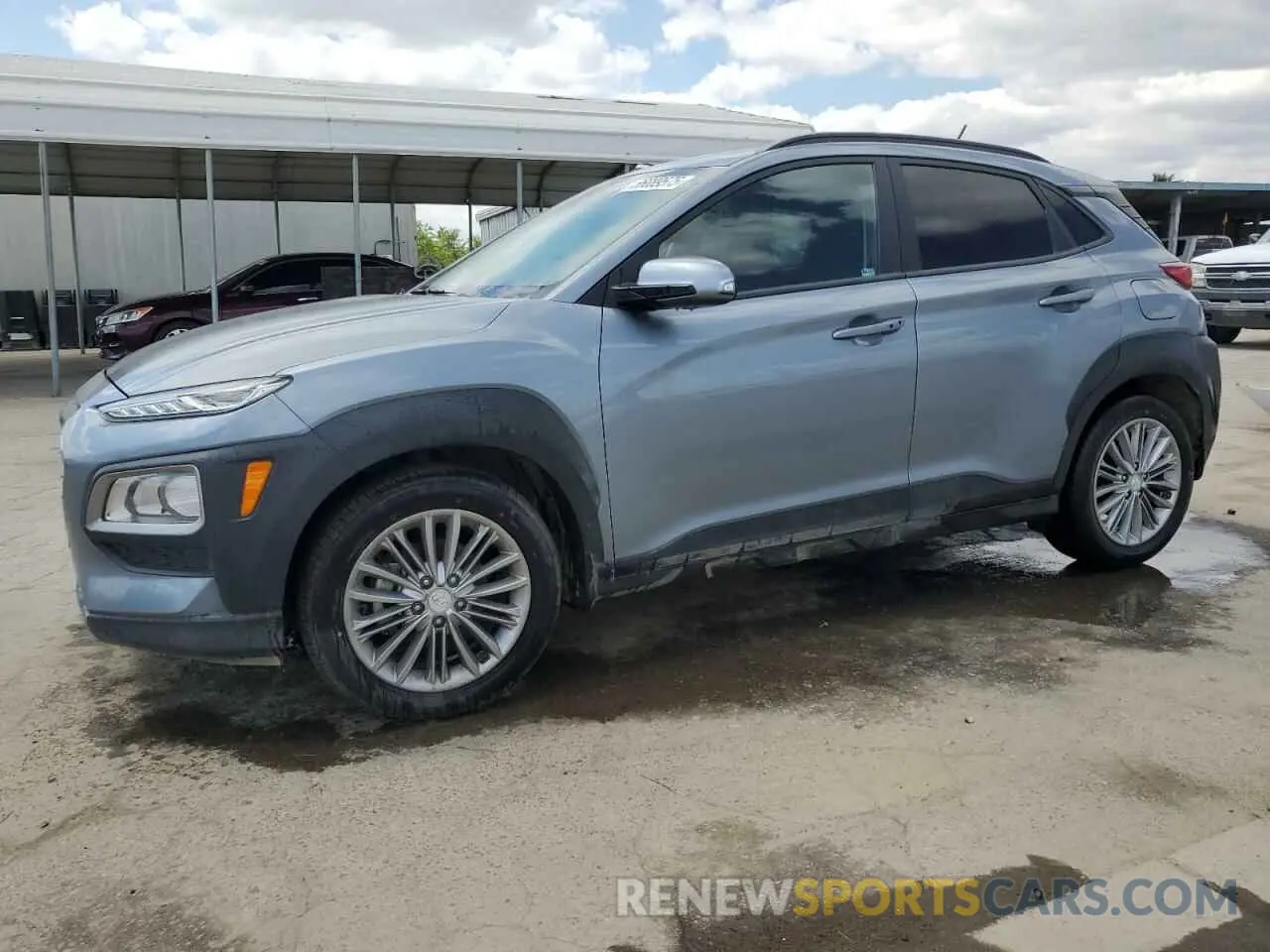 1 Photograph of a damaged car KM8K22AA5LU413367 HYUNDAI KONA 2020
