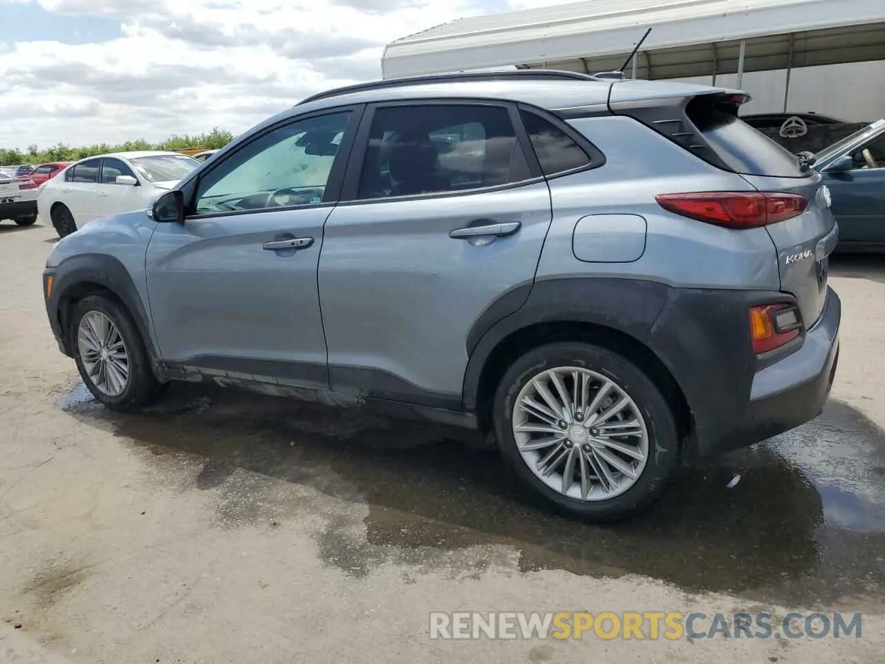 2 Photograph of a damaged car KM8K22AA5LU413367 HYUNDAI KONA 2020
