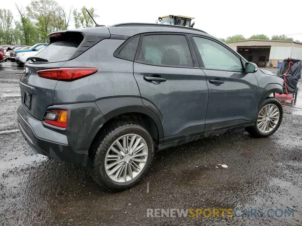 3 Photograph of a damaged car KM8K22AA5LU460124 HYUNDAI KONA 2020