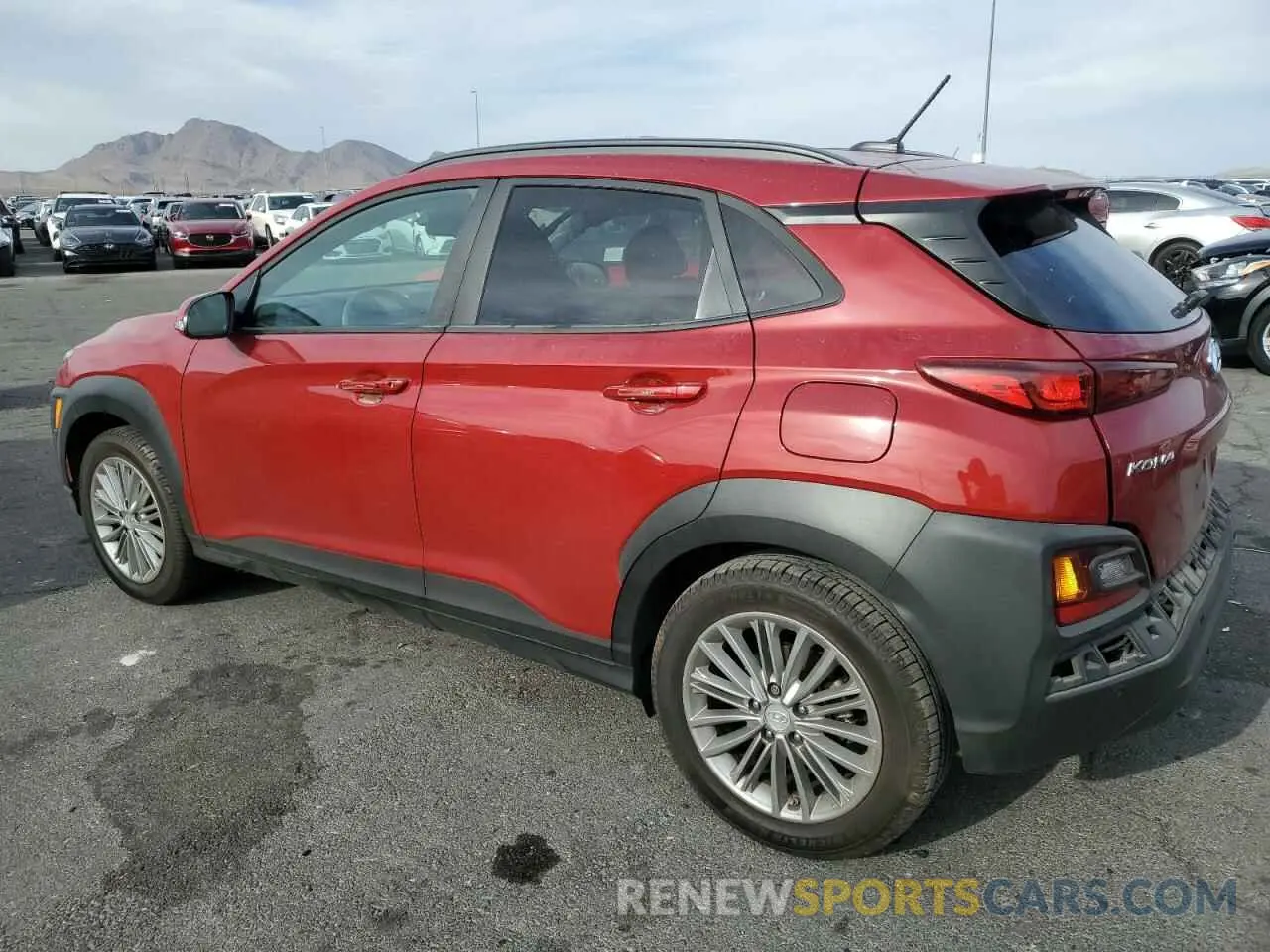 2 Photograph of a damaged car KM8K22AA5LU480681 HYUNDAI KONA 2020