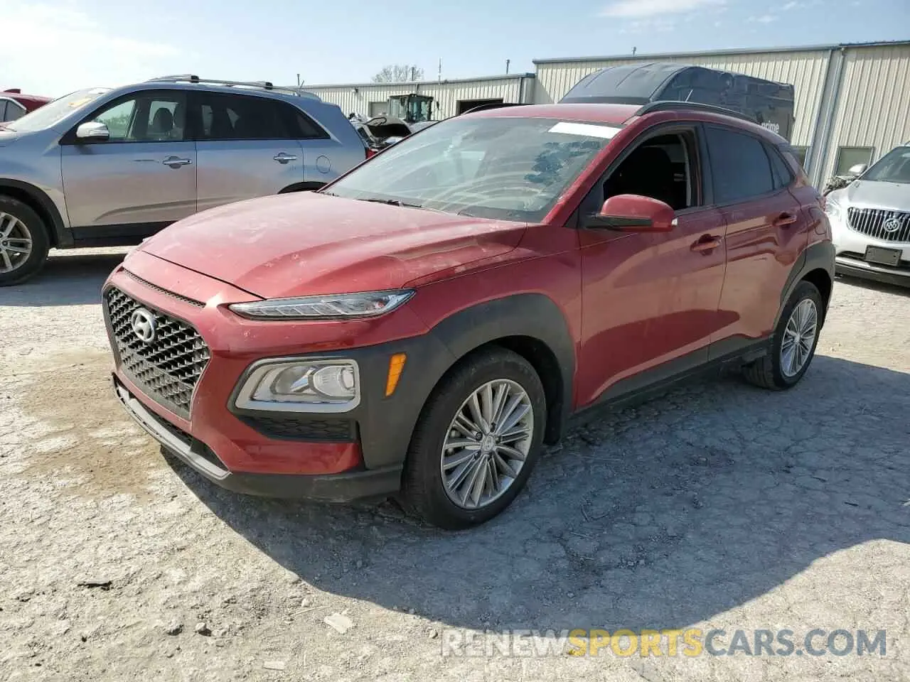 1 Photograph of a damaged car KM8K22AA5LU580912 HYUNDAI KONA 2020
