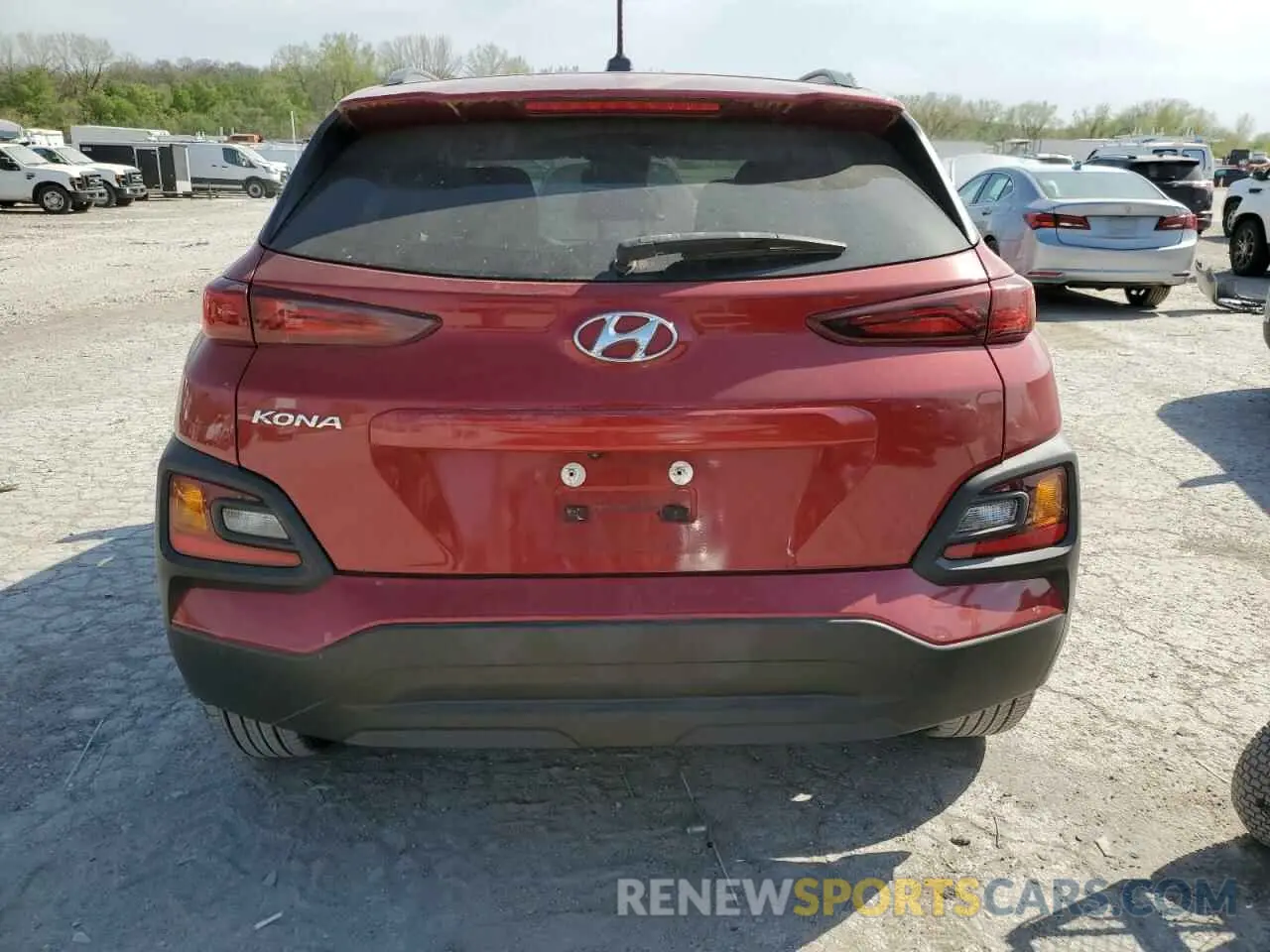 6 Photograph of a damaged car KM8K22AA5LU580912 HYUNDAI KONA 2020