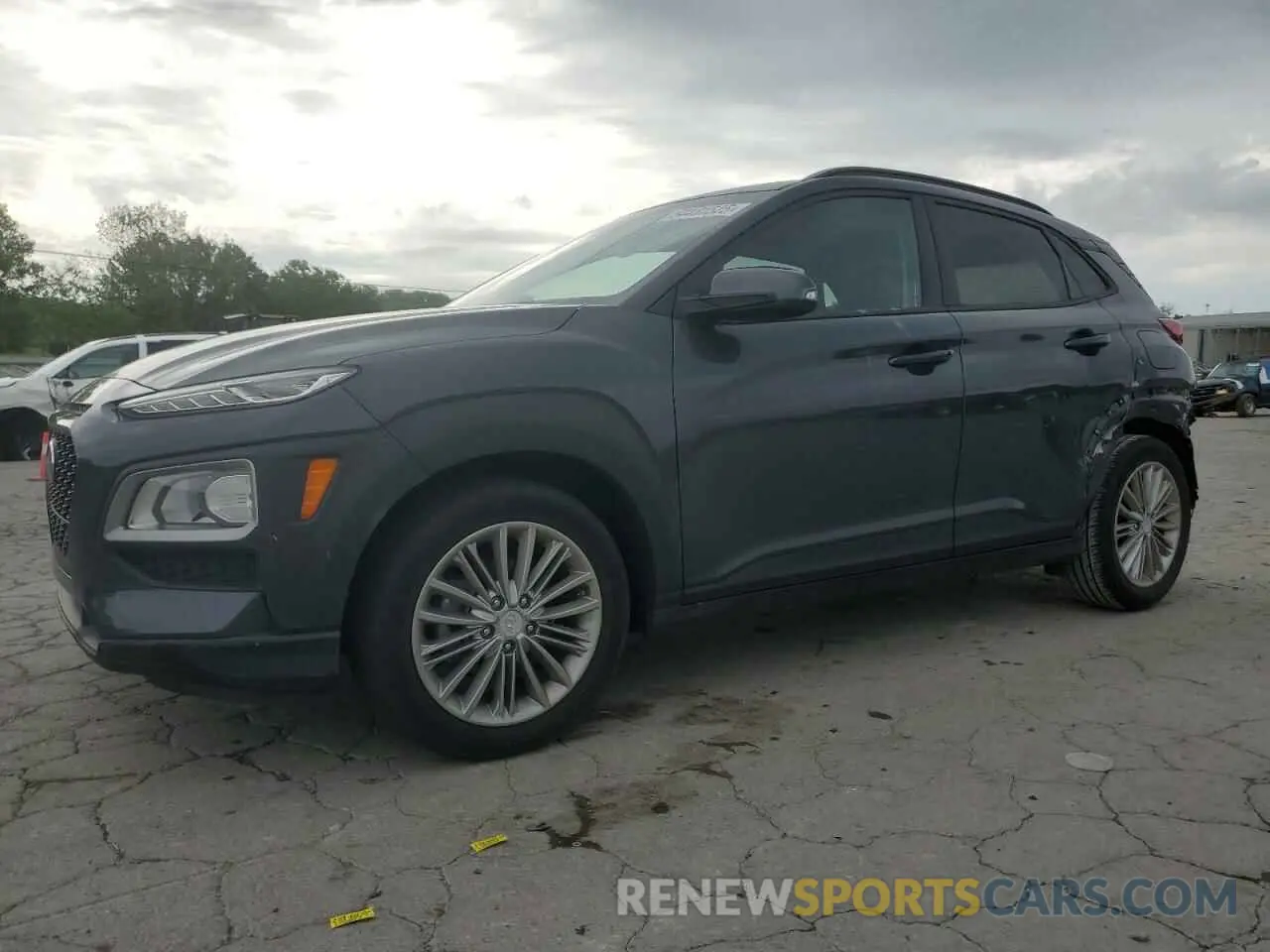 1 Photograph of a damaged car KM8K22AA6LU410459 HYUNDAI KONA 2020