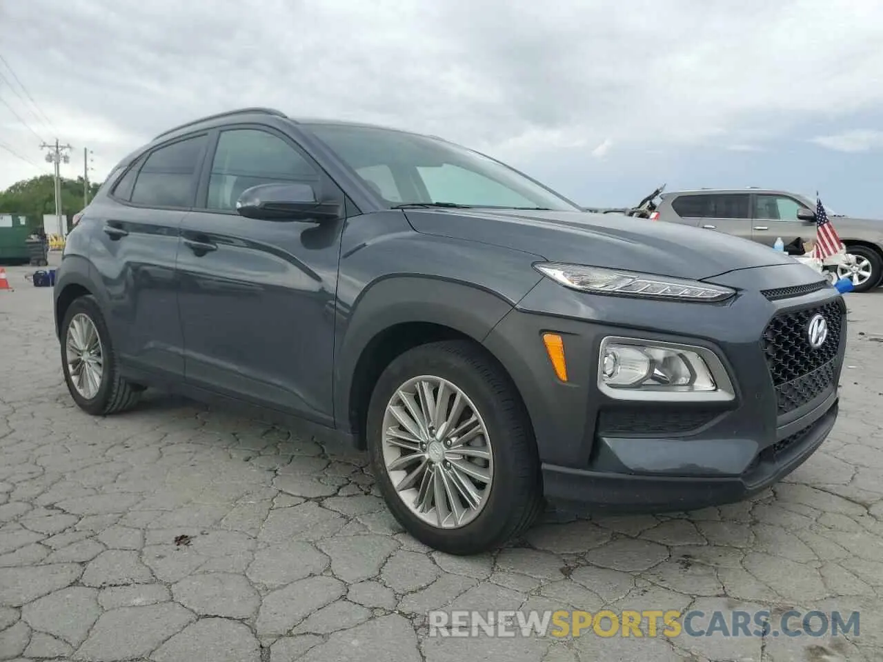 4 Photograph of a damaged car KM8K22AA6LU410459 HYUNDAI KONA 2020