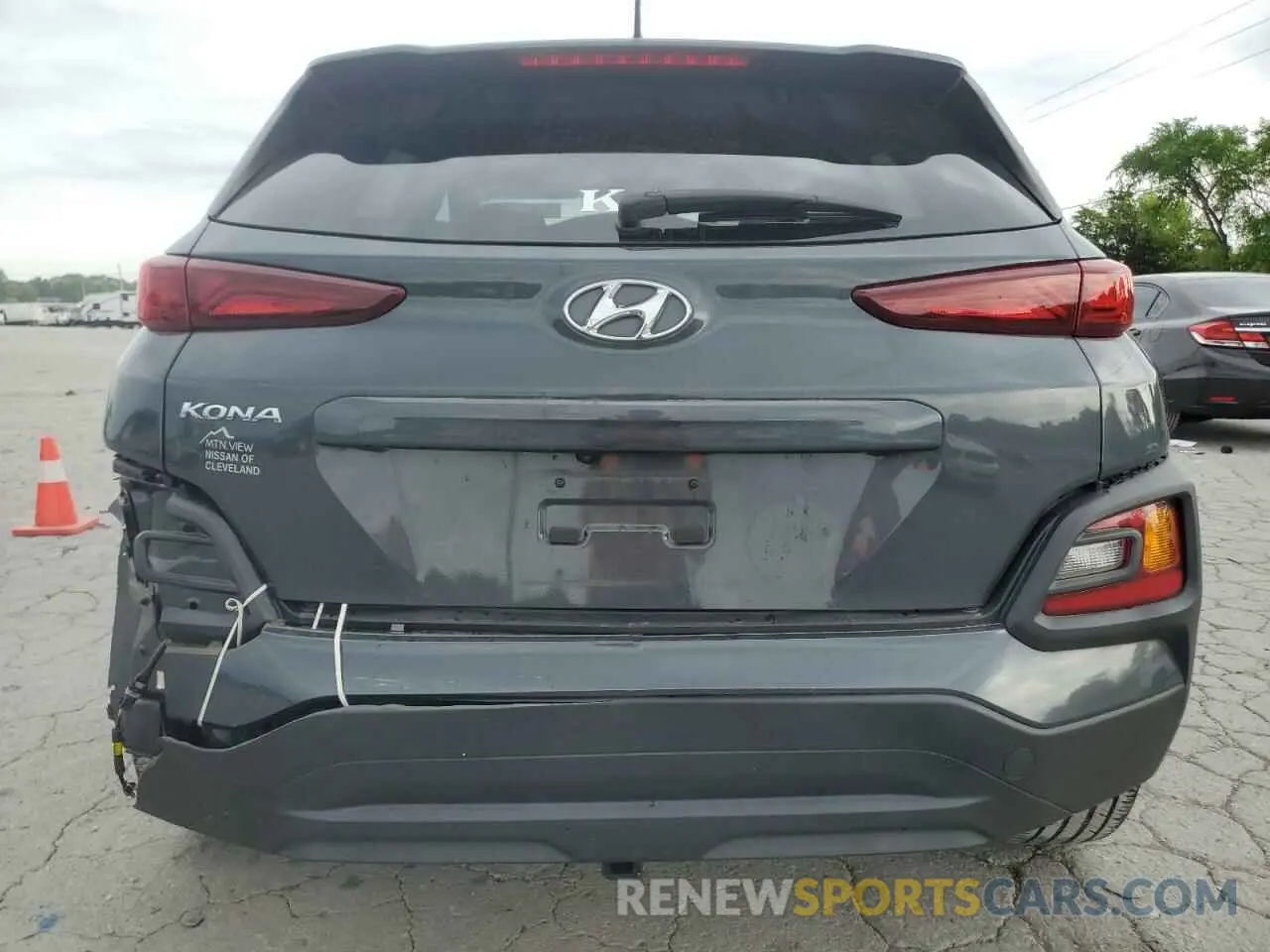 6 Photograph of a damaged car KM8K22AA6LU410459 HYUNDAI KONA 2020