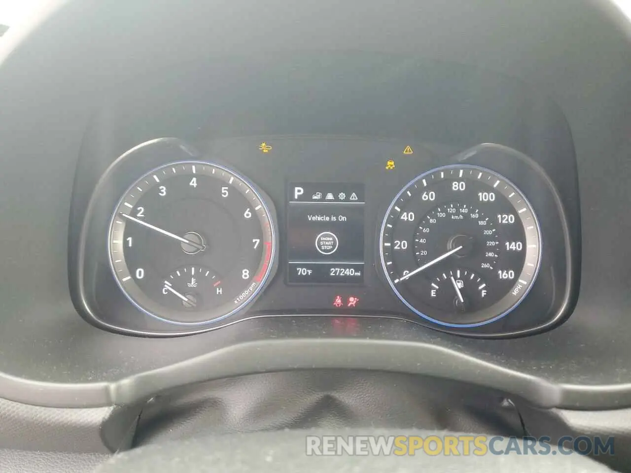 9 Photograph of a damaged car KM8K22AA6LU410459 HYUNDAI KONA 2020