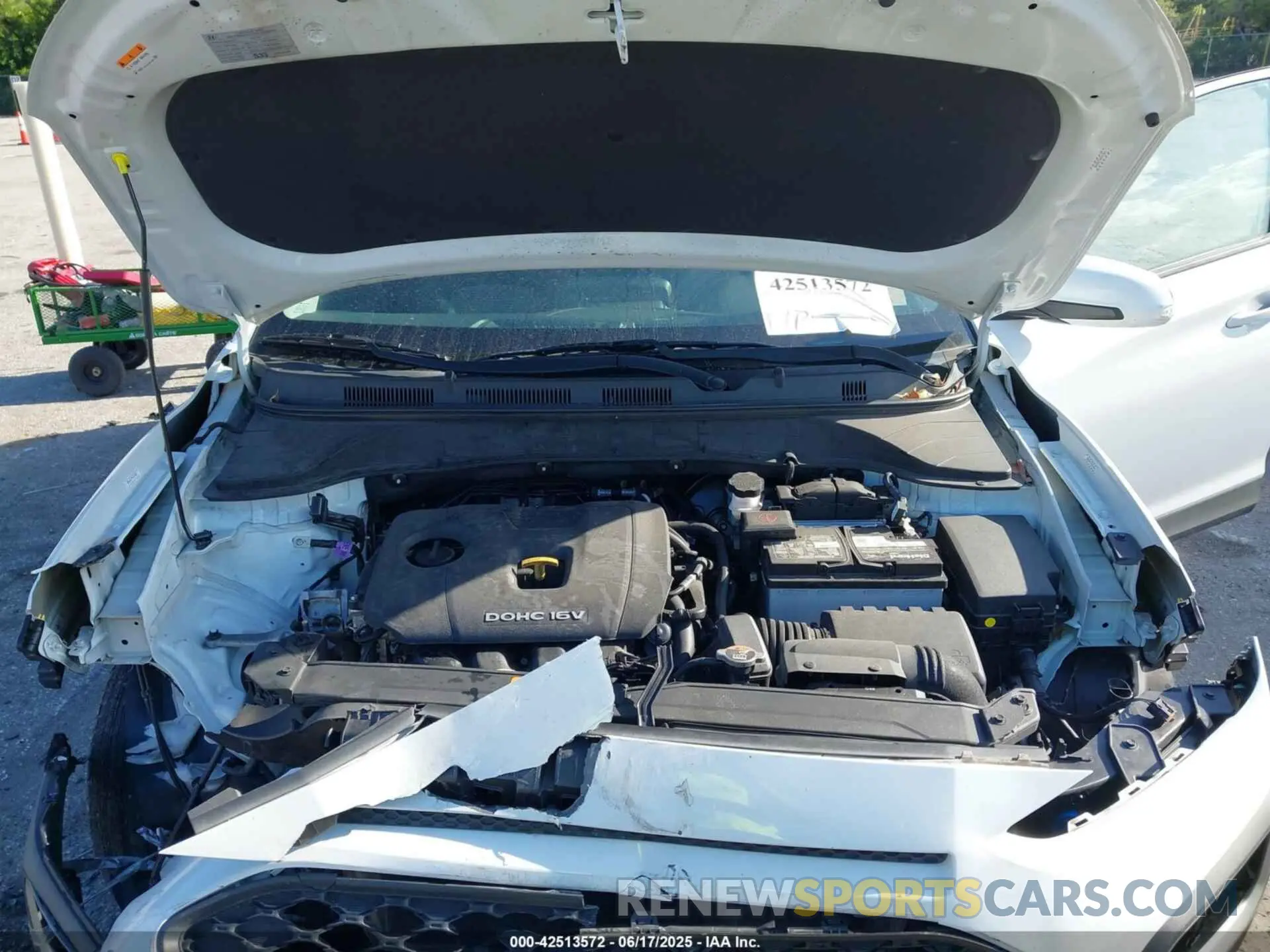 10 Photograph of a damaged car KM8K22AA6LU509086 HYUNDAI KONA 2020