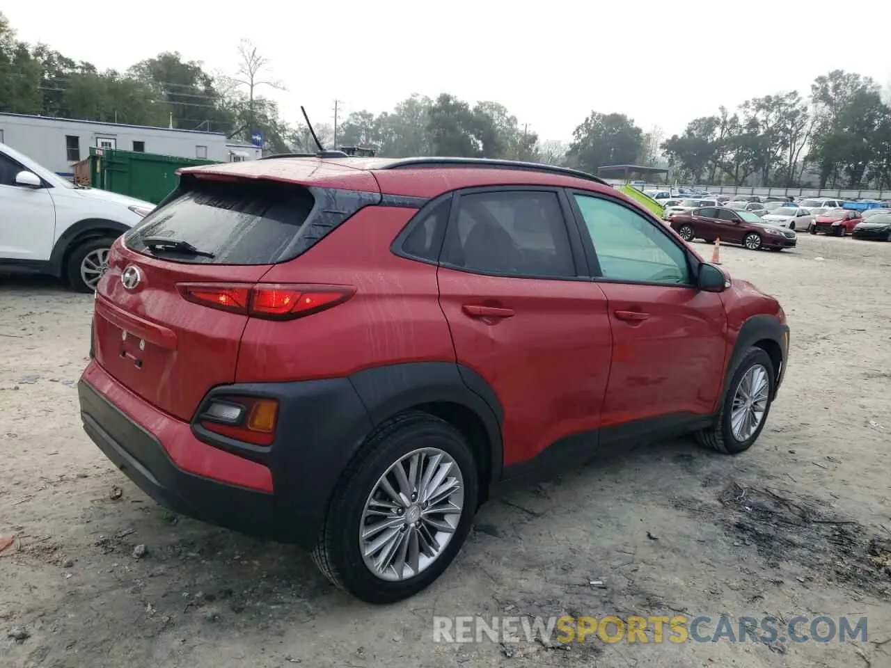3 Photograph of a damaged car KM8K22AA6LU517950 HYUNDAI KONA 2020