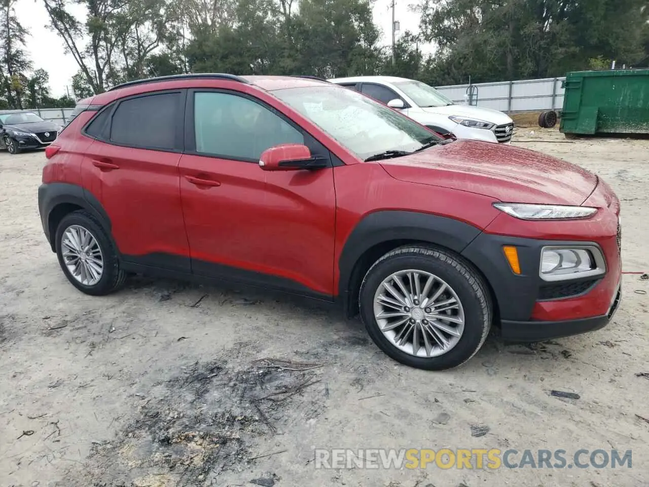 4 Photograph of a damaged car KM8K22AA6LU517950 HYUNDAI KONA 2020