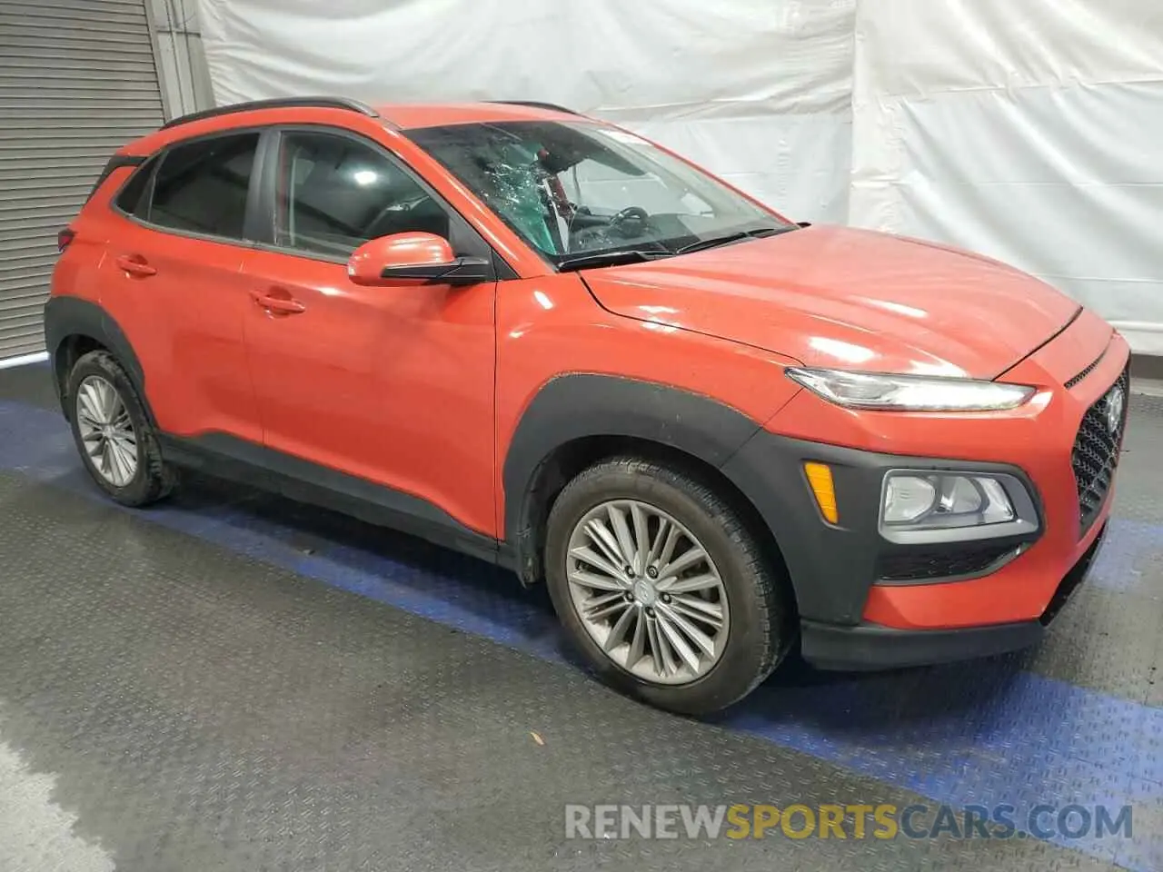 4 Photograph of a damaged car KM8K22AA7LU406002 HYUNDAI KONA 2020