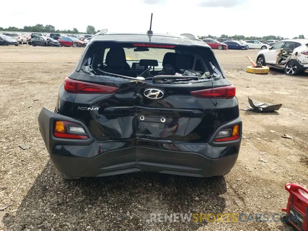 6 Photograph of a damaged car KM8K22AA7LU470072 HYUNDAI KONA 2020