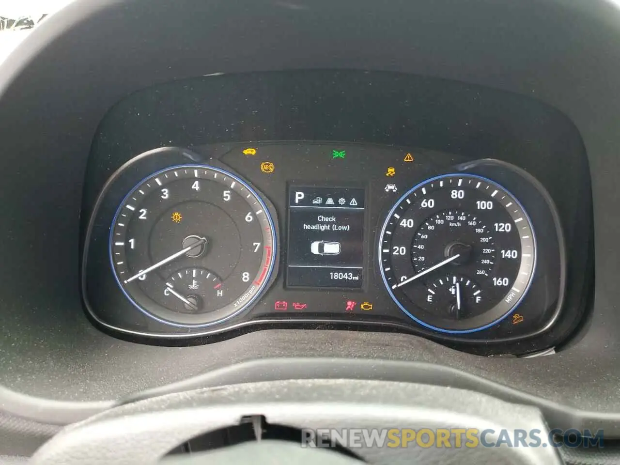 9 Photograph of a damaged car KM8K22AA7LU470072 HYUNDAI KONA 2020