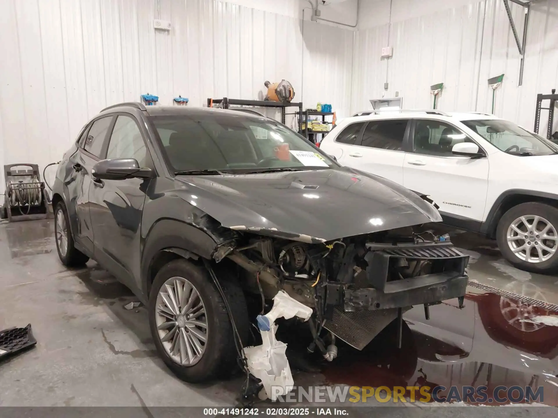 6 Photograph of a damaged car KM8K22AA7LU515074 HYUNDAI KONA 2020