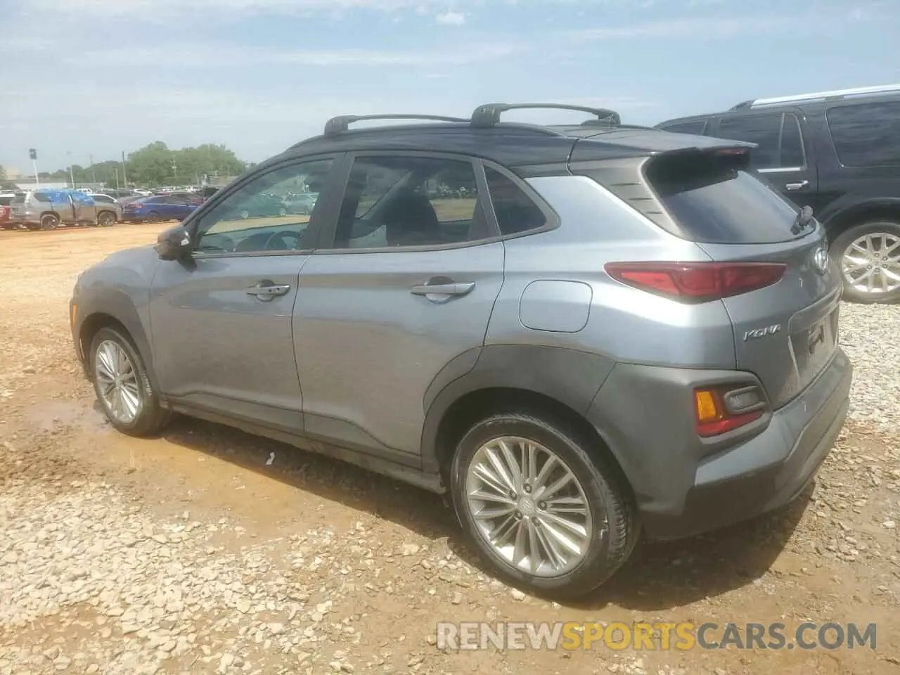 2 Photograph of a damaged car KM8K22AA7LU591684 HYUNDAI KONA 2020