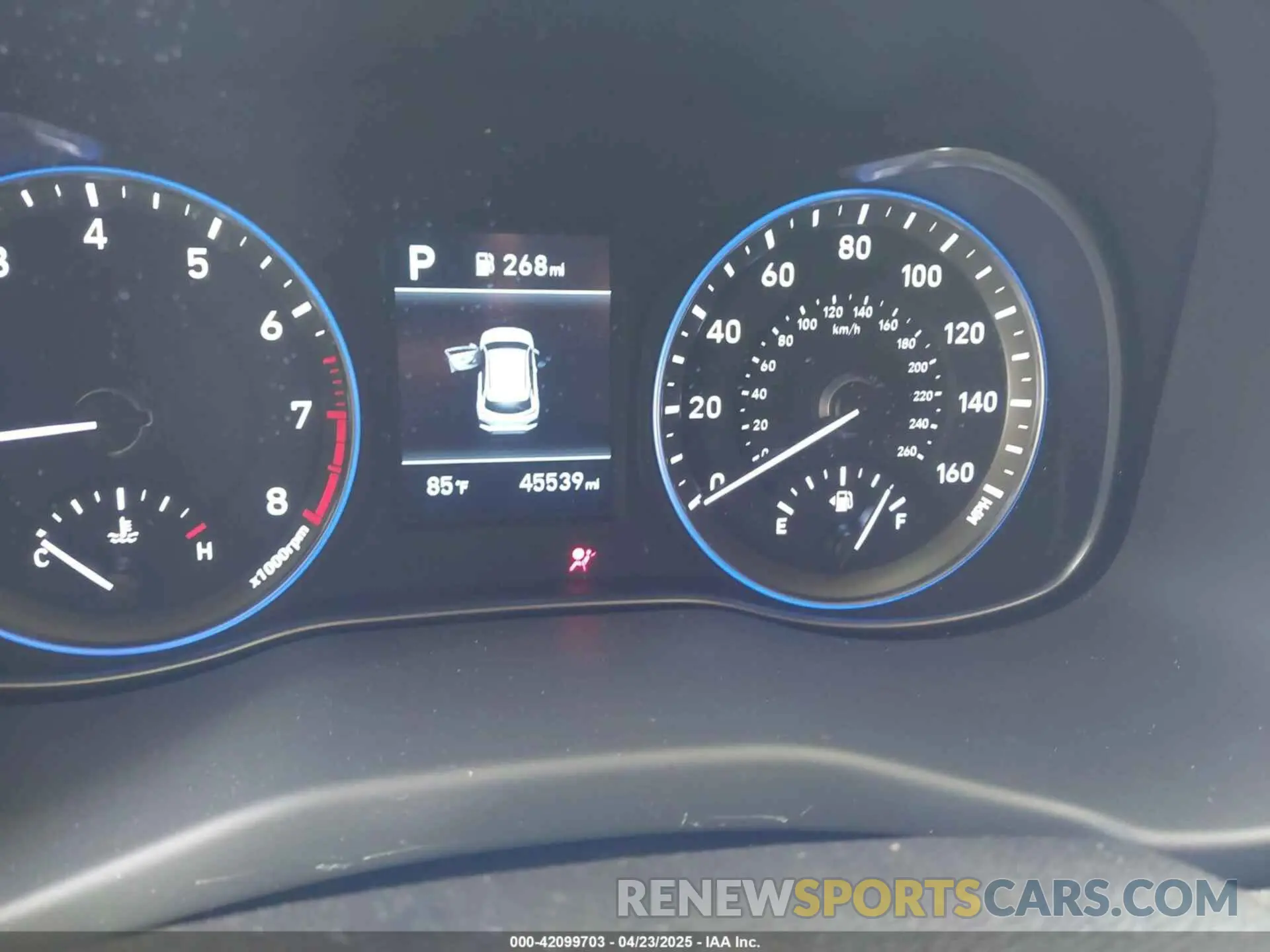 7 Photograph of a damaged car KM8K22AA9LU448641 HYUNDAI KONA 2020