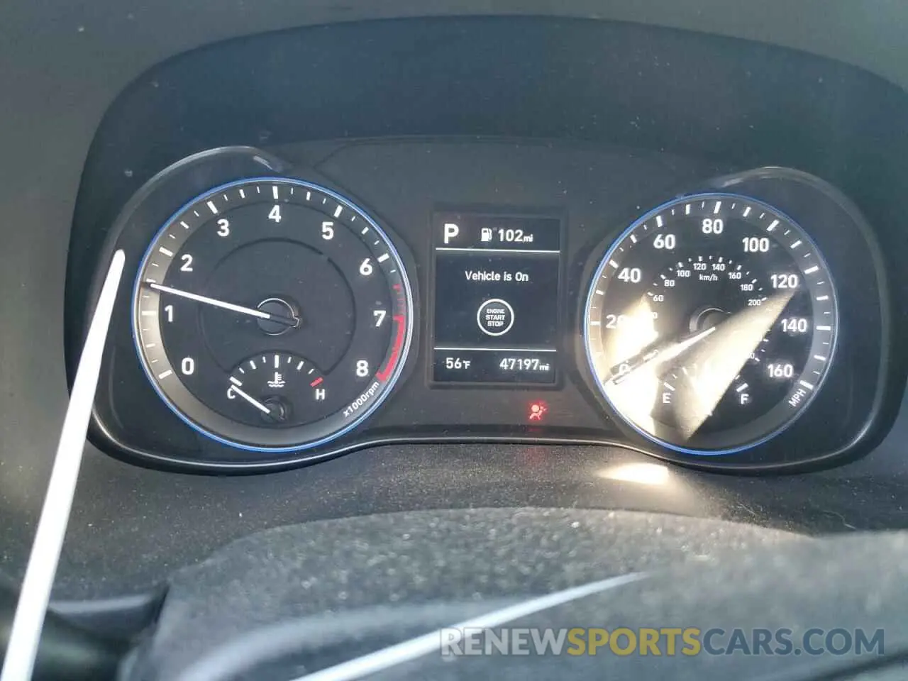 9 Photograph of a damaged car KM8K22AA9LU512502 HYUNDAI KONA 2020