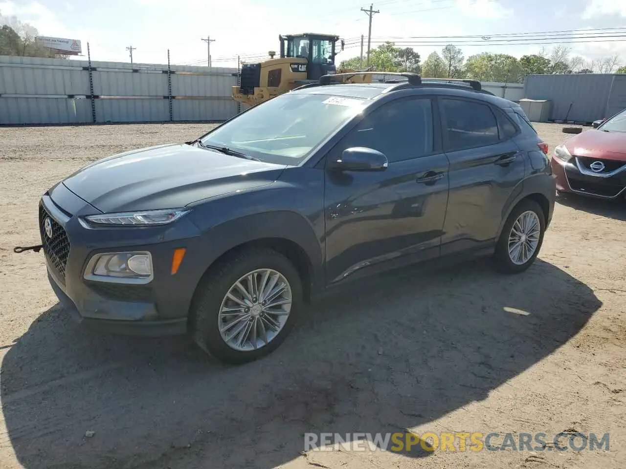 1 Photograph of a damaged car KM8K22AAXLU405538 HYUNDAI KONA 2020