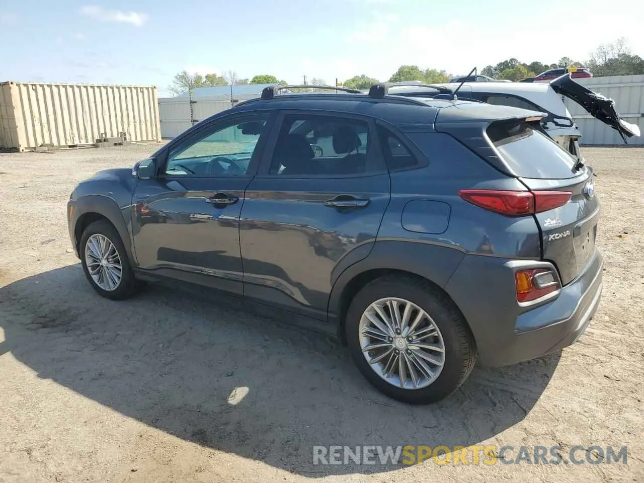 2 Photograph of a damaged car KM8K22AAXLU405538 HYUNDAI KONA 2020
