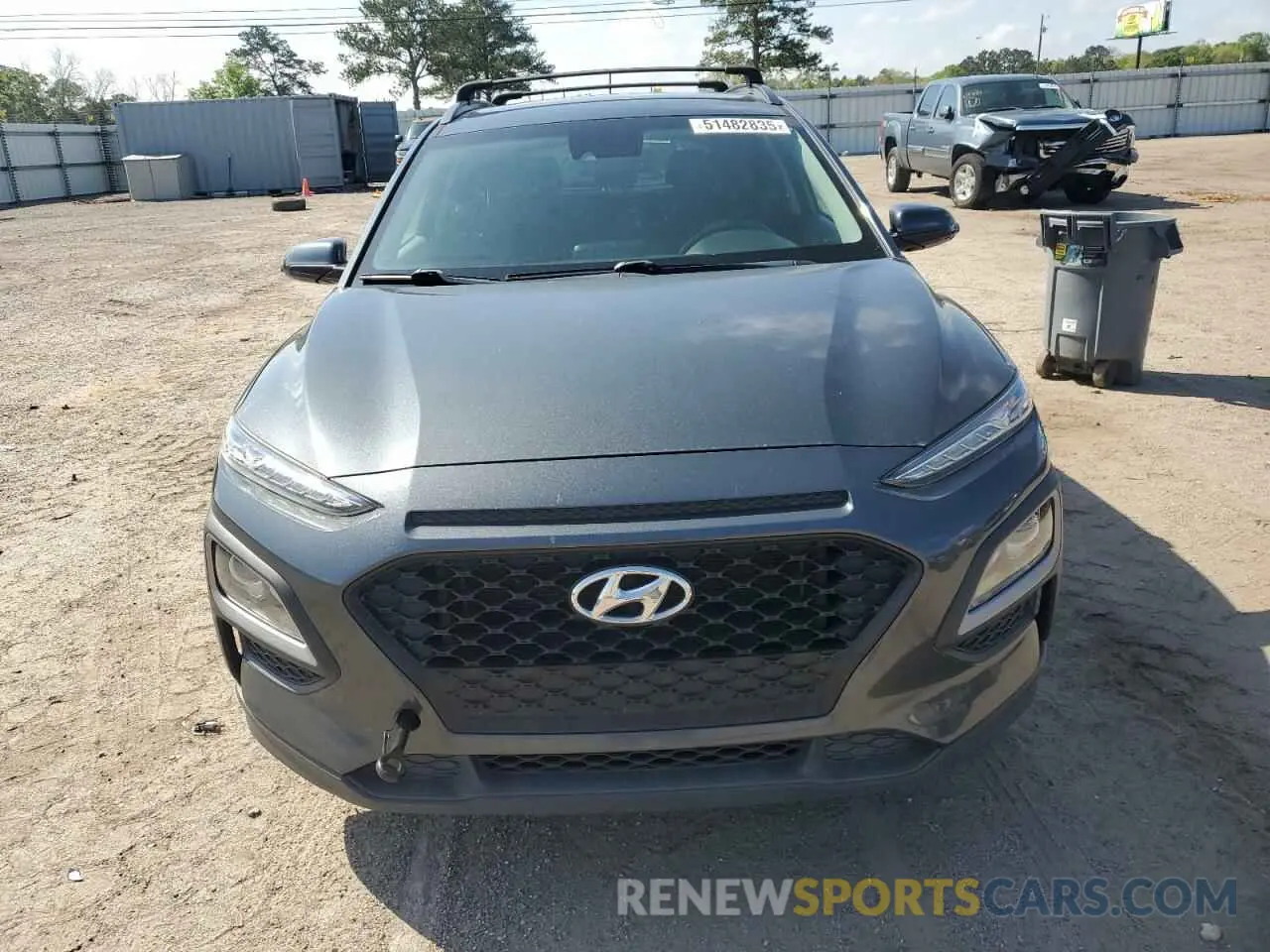 5 Photograph of a damaged car KM8K22AAXLU405538 HYUNDAI KONA 2020