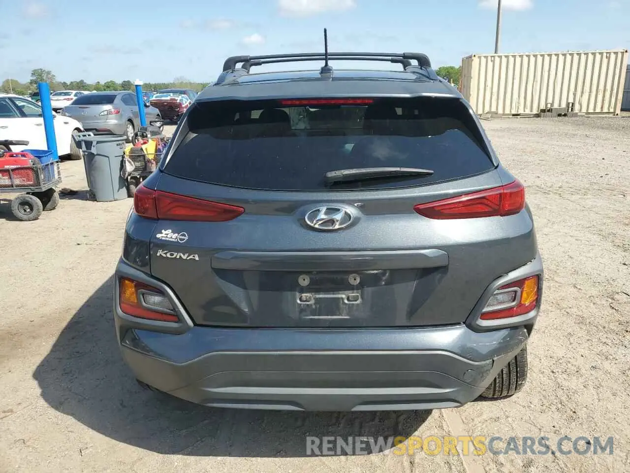6 Photograph of a damaged car KM8K22AAXLU405538 HYUNDAI KONA 2020