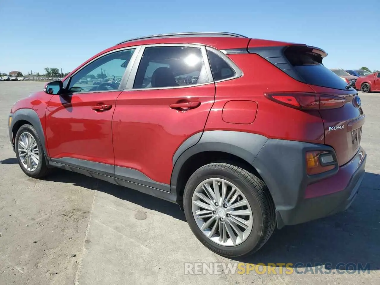 2 Photograph of a damaged car KM8K22AAXLU413686 HYUNDAI KONA 2020
