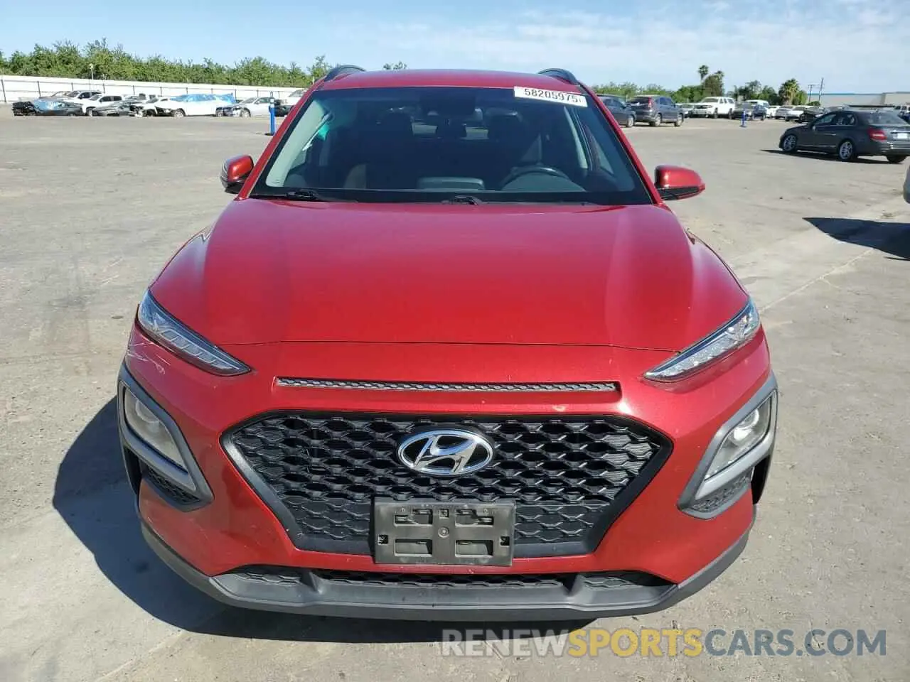5 Photograph of a damaged car KM8K22AAXLU413686 HYUNDAI KONA 2020