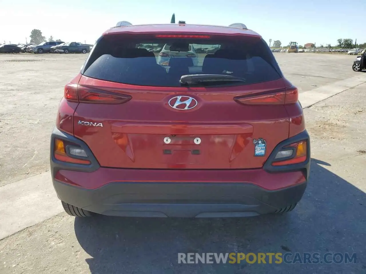 6 Photograph of a damaged car KM8K22AAXLU413686 HYUNDAI KONA 2020