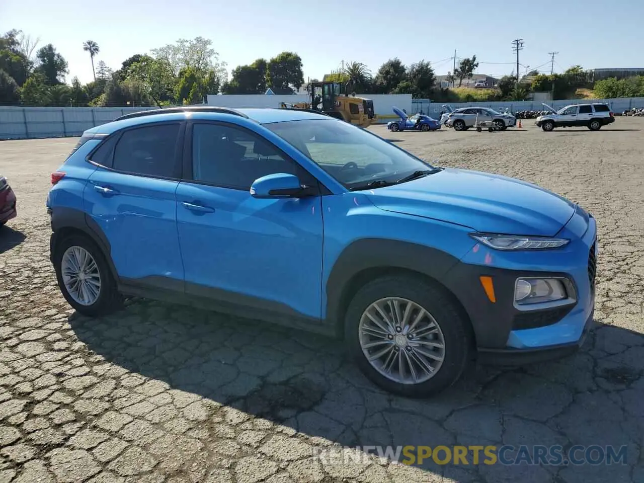 4 Photograph of a damaged car KM8K22AAXLU496164 HYUNDAI KONA 2020