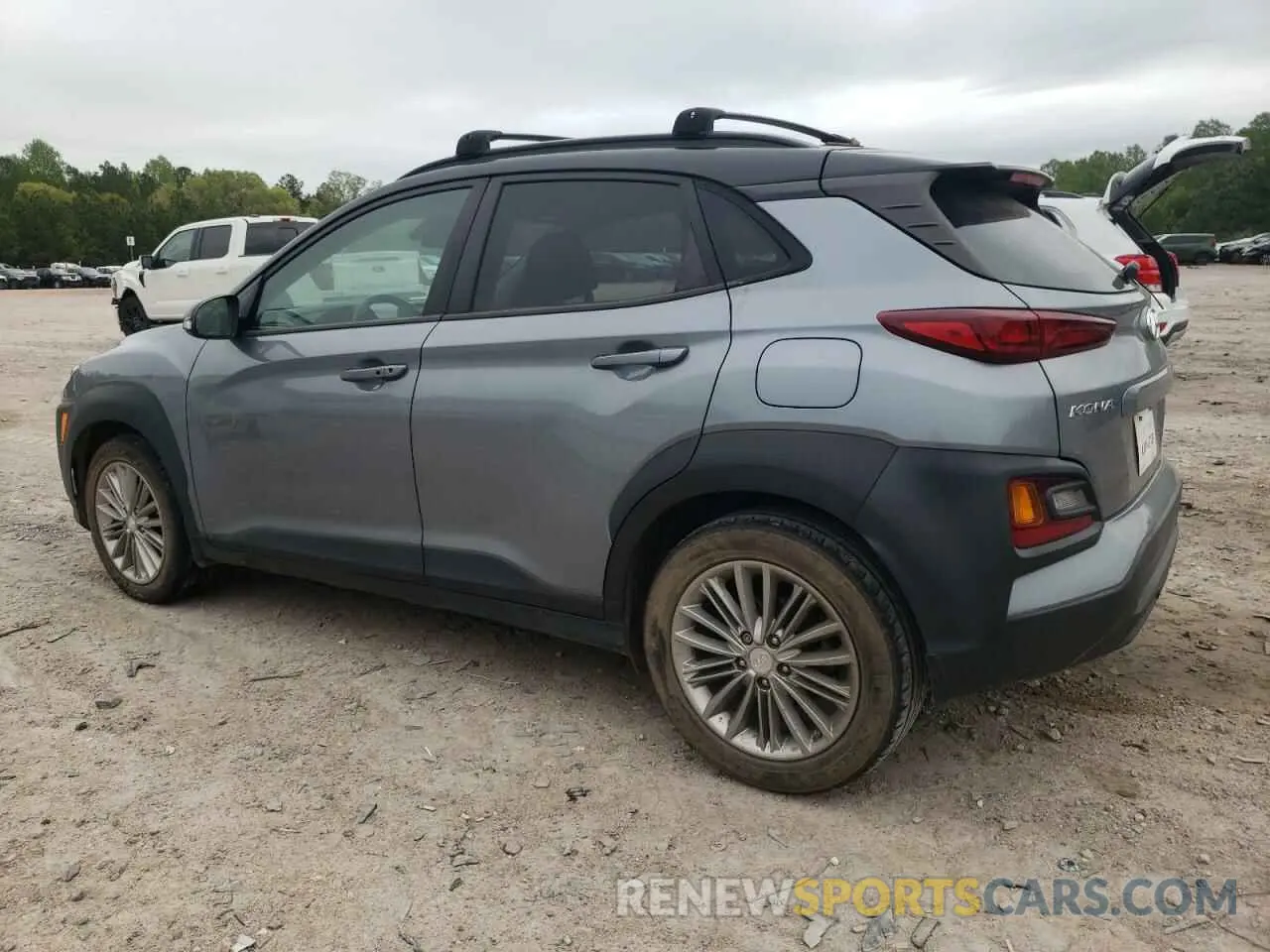2 Photograph of a damaged car KM8K22AAXLU513058 HYUNDAI KONA 2020