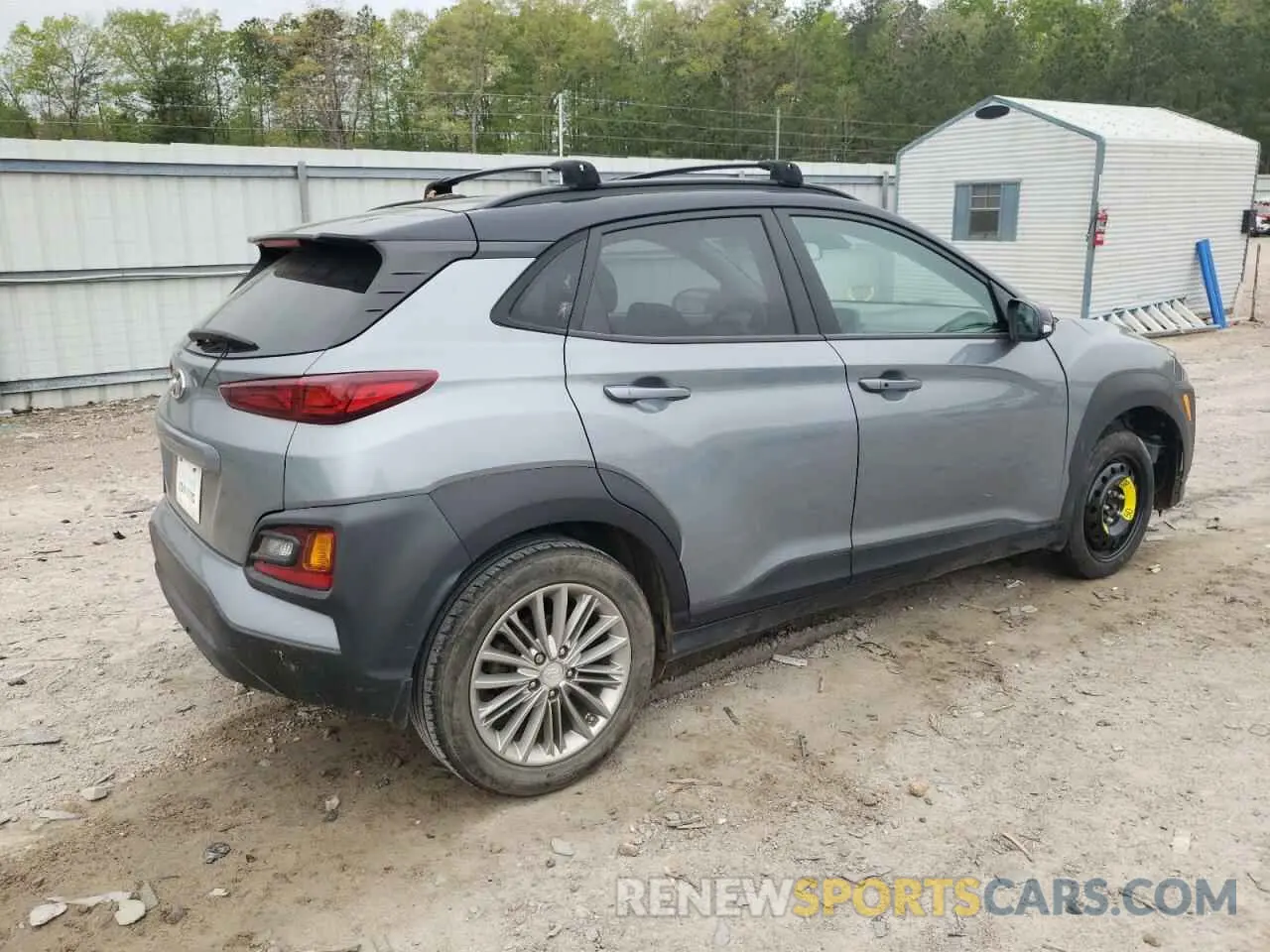 3 Photograph of a damaged car KM8K22AAXLU513058 HYUNDAI KONA 2020