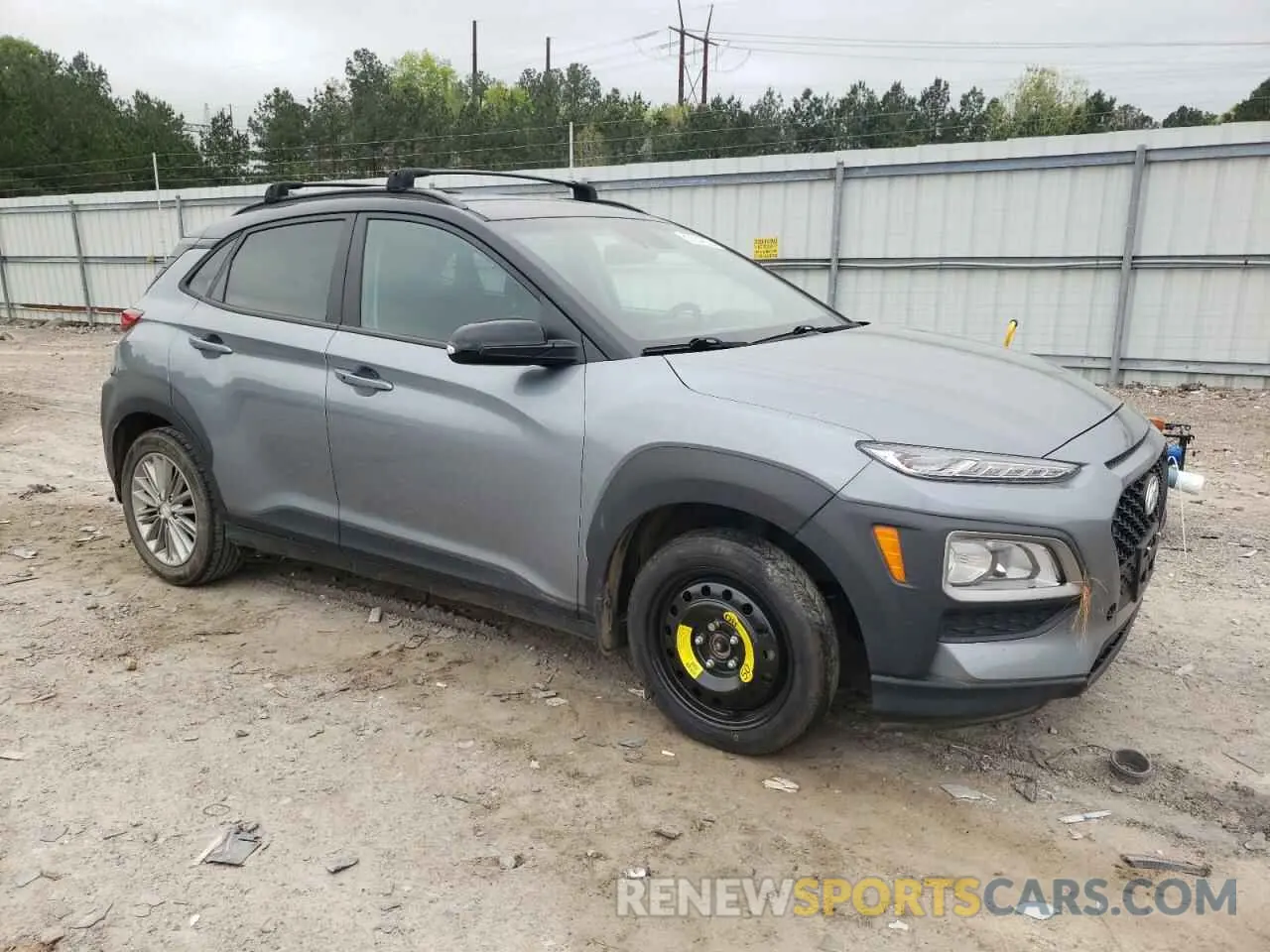 4 Photograph of a damaged car KM8K22AAXLU513058 HYUNDAI KONA 2020