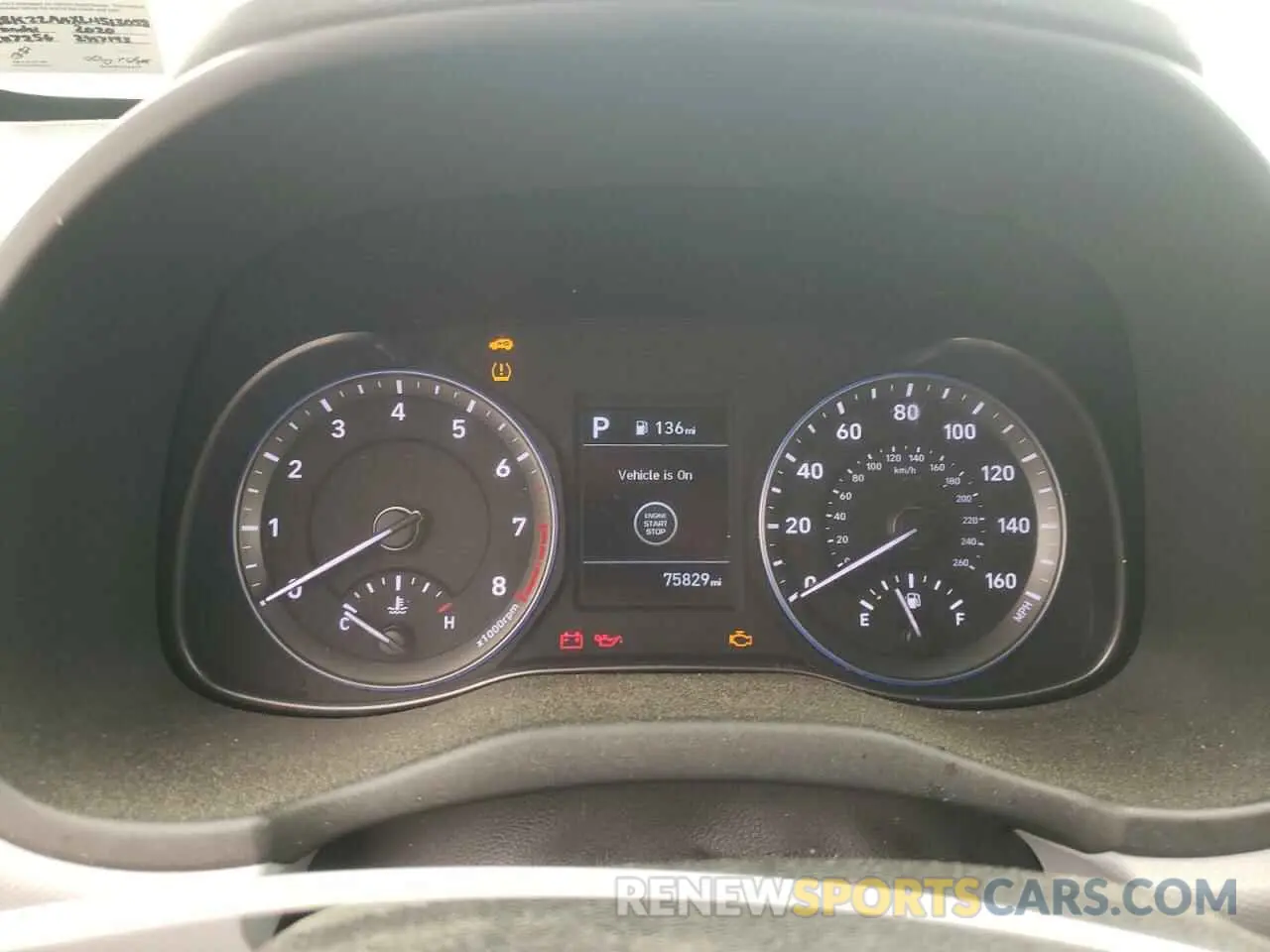 9 Photograph of a damaged car KM8K22AAXLU513058 HYUNDAI KONA 2020