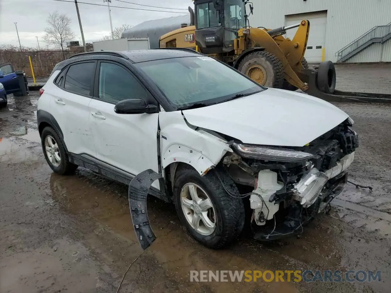 4 Photograph of a damaged car KM8K23AG6LU067517 HYUNDAI KONA 2020